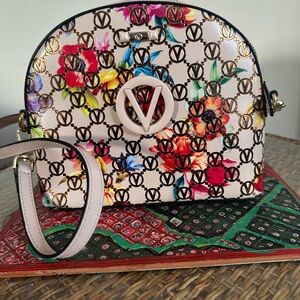 Valentino By Mario Valentino Multicolor Floral Crossbody Bag